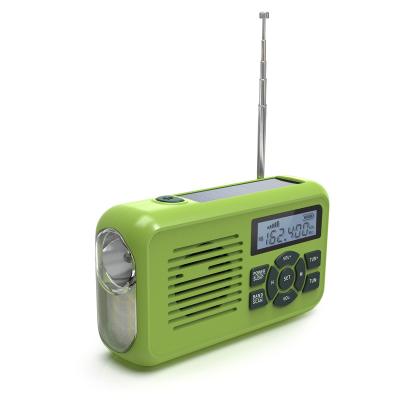 China Best PORTABLE Portable Emergency Dynamo Rechargeable Radio With Flashlight for sale