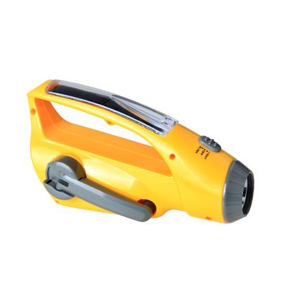 China Best Selling Camping Items Dynamo Rechargeable Radio With Flashlight for sale