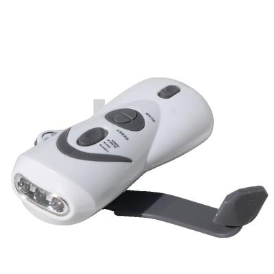 China Emergency dynamo radio crank with rechargeable flashlight for sale