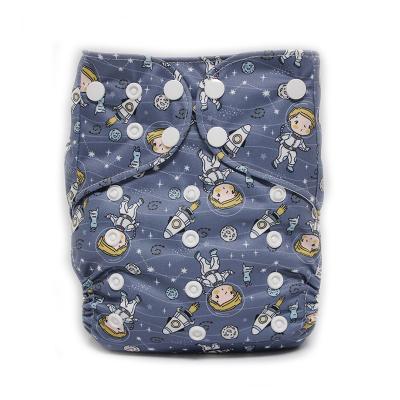 China Printed Good Selling Fashion Design One Pocket AWJ High Quality Baby Cloth Inner Diapers for sale