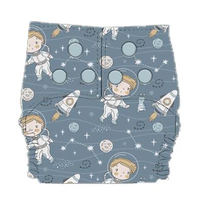 China Best Quality High Quality Printed With Hand Feel AWJ Smooth Cloth Reusable Diapers For Babies And Boys for sale