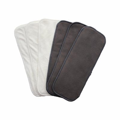 China Printed cloth diaper inserts and liners are an accessory for your baby diaper bamboo charcoal with gussets for sale