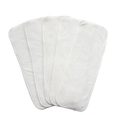 China Bamboo Fiber Supplier 4-6 Layer Bamboo Fiber Inserts For Cloth Diapers for sale