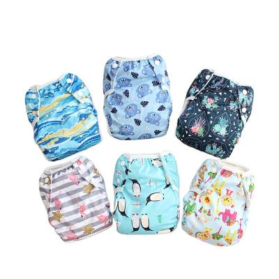 China Factory Supply High Quality Printed Swimming Trunks Baby Diaper Pants Practical Pants for sale