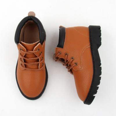 China Factory Wholesale Custom Design New Kids Flat Martin Boots Kids Boot Anti Slip Outdoor Rise Boots For Boys Girls for sale