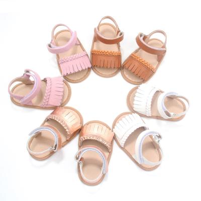 China BEIBEINOYA Deodorization Baby Barefoot Sandals Baby Genuine Leather Soft Unique Shoes for sale