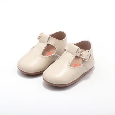 China Mary Jane Shoes Baby Dress Shoes Girls Breathable Genuine Leather Baby Shoes for sale