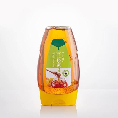 China food & Beverage Packaging 500ml PET Bear Plastic Manufacturers Shaped Honey Bottles Type With Caps for sale