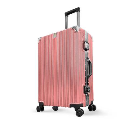 China light & factory frame luggage rolling spinners durable/high quality/reasonable prices ABS PC suitcases trolley wholesale on wheel men women 24inch boarding box for sale