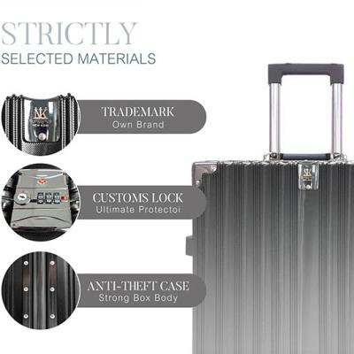 China High Strength Luxury Suitcase Luggage for sale