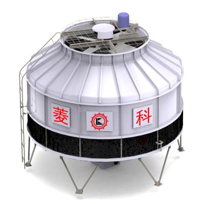 China Low Noise Industrial Cooling Tower Industrial Cooling System 125T FRP Industrial Cooling Tower for sale