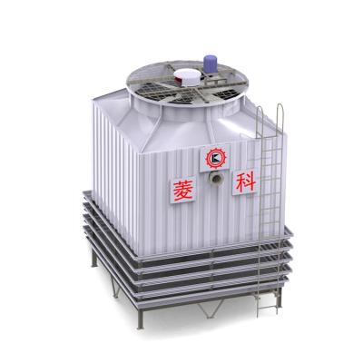 China Industrial square flow cooling system industrial square frp water cooling tower counter cooling tower for HAVC for sale