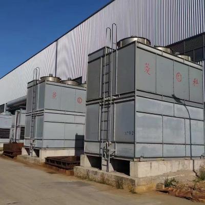 China Industrial Cooling System Manufacturer China 400 Tons Closed Type Water Cooling Cross Flow Tower for sale