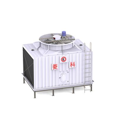 China Low Noise Industrial Square Type Straight Cooling Tower Industrial Series Open Circuit Heat Exchanger Installation for sale