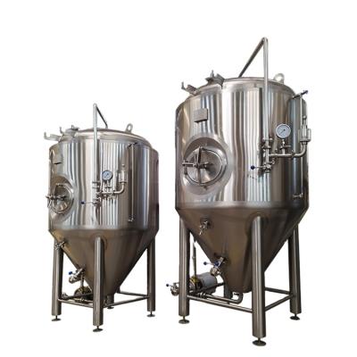 China Restaurant Conical Stainless Steel 500L 5HL Brewery Beer Fermentation Tank for sale