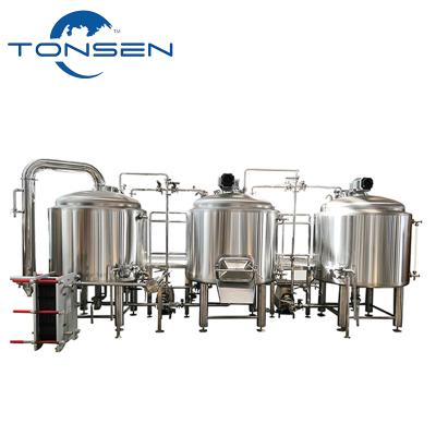 China Hotels 500L1000L 1500L 2000L 2500L Micro Brewing Beer Brewery Equipment System Maker for sale