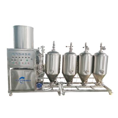 China food & Beverage Factory Brewery Factory 100l Beer Brewing Equipment Stainless Steel Bright Beer for sale