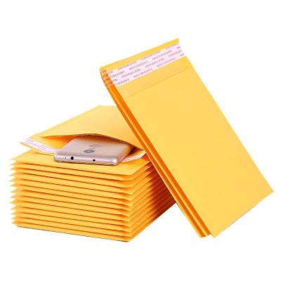 China Shock Resistance Wholesale Kraft Bubble Wrap Mailing Bag Packaging Paper Logistics Packing Bag for sale