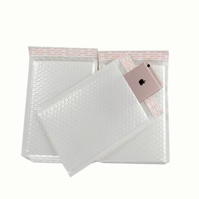 China White Padded Size Shock Resistance Pearl Poly Bubble Mailers Stock Bubble Envelopes OEM E-commerce Shipping Bags for sale