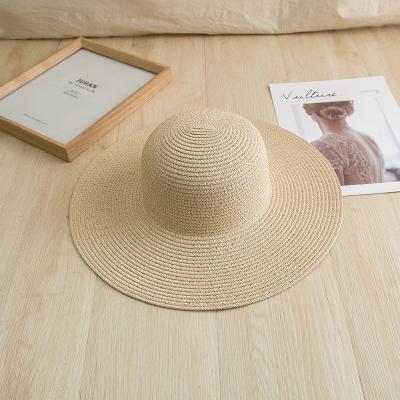 China Breathable Straw Hats Straw Hats Sun Straw Braid Floppy Fedora Beach Panama Women Dobby Men Summer Outdoor Spring Unisex Straw Hats for sale