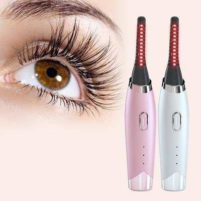 China HOT Electric Eyelash Curler HOT Electric Heating Lash Curler Rechargeable with Temperature 3 Speed ​​Heating Mini Eyelash Curler for sale