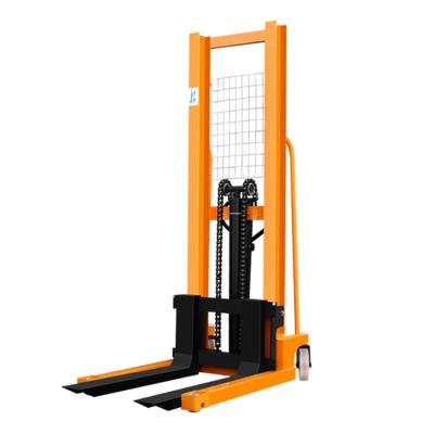 China Hot Selling Hotels Hand Stacker Small Hand Pallet Stacker Aisle for sale