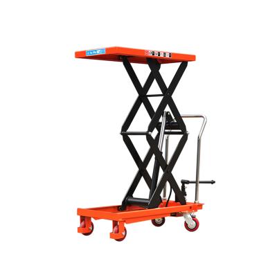 China Hotels Hydraulic Lift Table With Roller Table Hydraulic Lift Manual Scissor Lift for sale