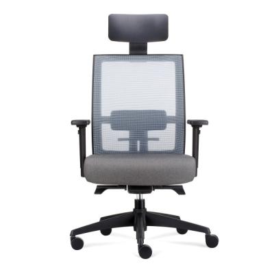 China (Size) Hot Selling High Backrest Office Executive Computer Office Computer Black Comfortable Mesh Adjustable Chair High Waist for sale