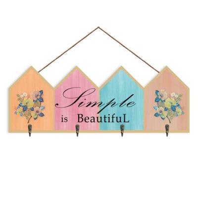 China China Customized Laser Cutting Wood Sign Decoration Lnspiring Home Wall Decoration for sale