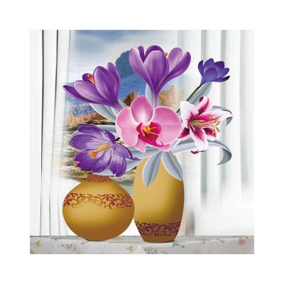 China Home Decorations Decor Flower Painting Wall Art Canvas Wood Painting For Decoration for sale