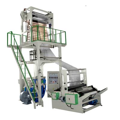 China Single Sided High Speed ​​HDPE Film PLA LDPE PE Plastic Bag Film Blowing Machine for sale