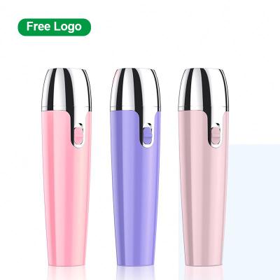 China Protable China Factory Cheap Price Mini Pink Hair Removal Epilator Portable Electric Painless Hair Removal Tool For Women for sale