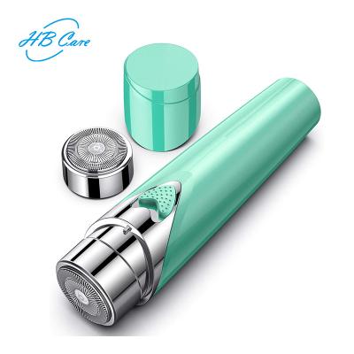 China Lady Electric Body Hair Remover Mini Portable Lipstick Stainless Steel Hair Removal For Women for sale