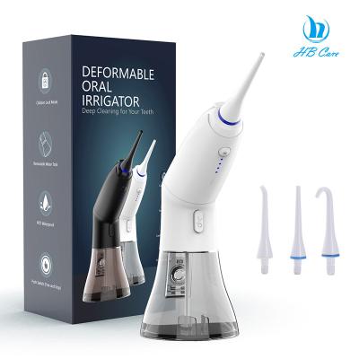 China USB Car Water Flosser Portable Waterproof Electric Water Pick Wireless Oral Irrigator Teeth Cleaner For Teeth Cleaning for sale