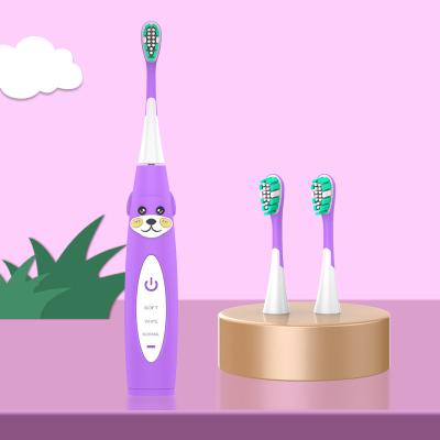 China OEM Low MOQ Children Soft Silicone Bristle Electric Toothbrush 110*220*40mm for sale