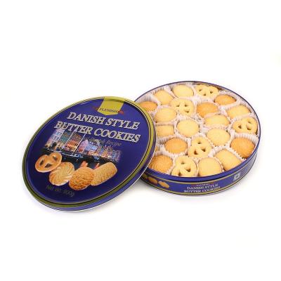 China Normal Promotional Night Scene Custom Danish Style 908g Nice Butter Cookies for sale