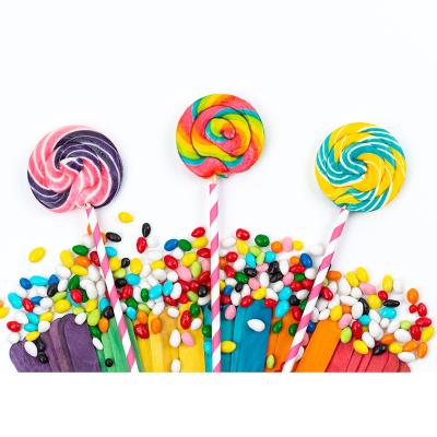 China Large Natural Swirl Lollipops - Rainbow Swirl Pops Birthday, Party, Favors & Treats, Cake Decoration for sale