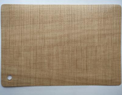 Cina Wood Grain Finish PVC Foils Roll For Furniture Door Decoration in vendita