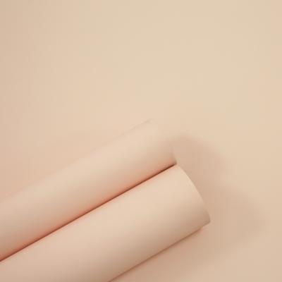 China Super Matte Pink Color PVC Membrane Foil In Roll For Kitchen Cabinet Doors Te koop