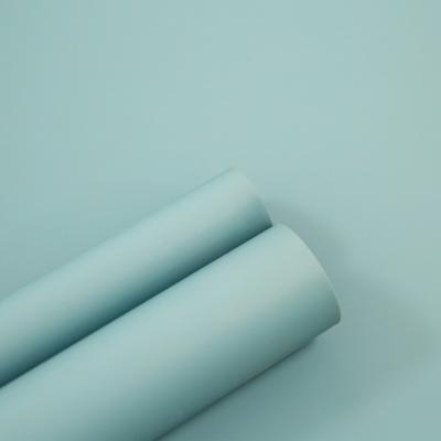 China Ultra Matte Mono Color PVC Furniture Film Roll For Funiture Doors for sale