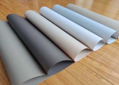 China Super Matte Solid Color PVC Furniture Decorative Overlay Film For Lamination for sale