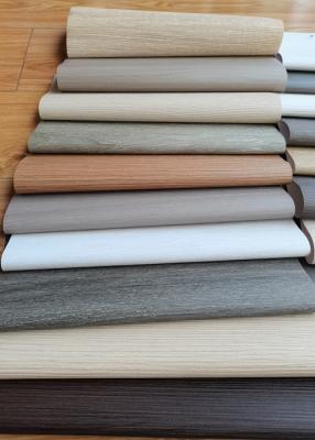 Cina Guangdong Foshan Wood Grain PVC Membrane Foil For Cabinet Door Decoration in vendita