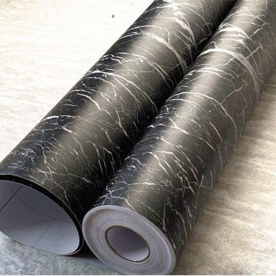 China One Roll Marble Design Self-Adhesive PVC Stickers For Cabinet Door Decoration for sale