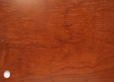 China Apple Wood Color PVC Membrane Foil For Doors Surface Width 1400mm Te koop