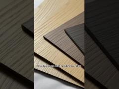 high quality scratched wood grain PVC film