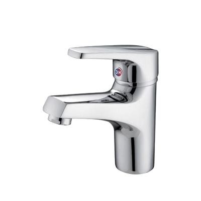 China Thermostatic Faucets Single Hole Cheap Price Wholesales Zinc Bathroom Basin Mixer Tap for sale