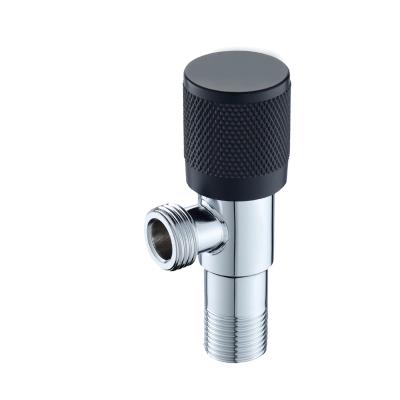 China Modern Stainless Steel 1/2 90 Degree Bathroom Faucet Ms 201 SS Angle Valve Stop Valve for sale