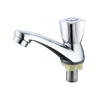 China Thermostatic Faucets Cheap Price ABS Handle Single Hole Deck Mounted Basin Faucet for sale