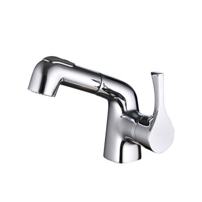 China Water Saver Thermostatic Faucets Dual Mode Full Rotation Brass Material Turned Off Basin Faucet for sale