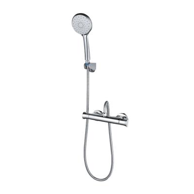 China Without Slide Bar High Quality Thermostatic Bathroom Shower Faucet Set for sale